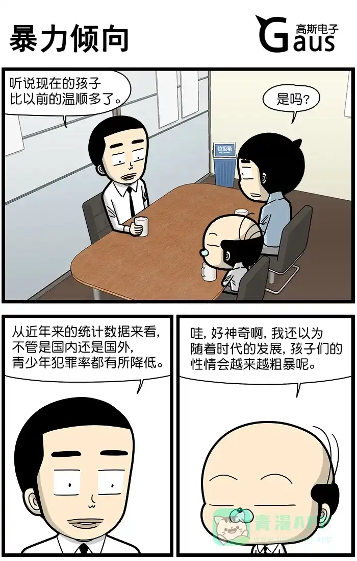 《高斯电子公司(今日宜加油)》[第1401话] 暴力倾向 第1页