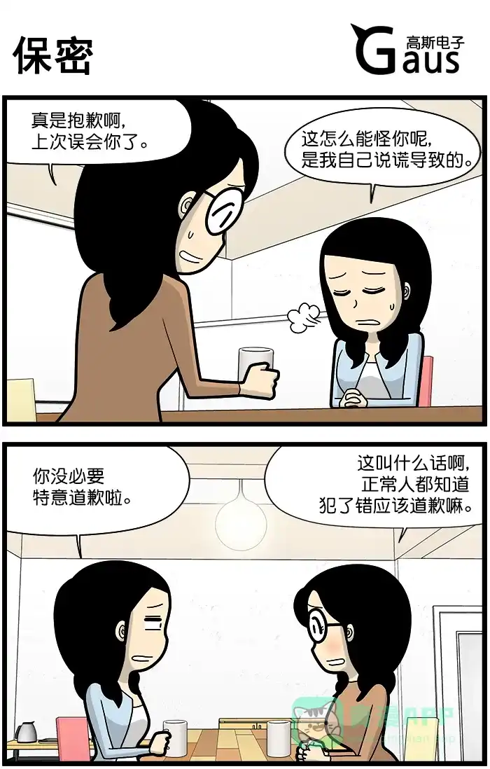 《高斯电子公司(今日宜加油)》[第1432话] 保密 第1页