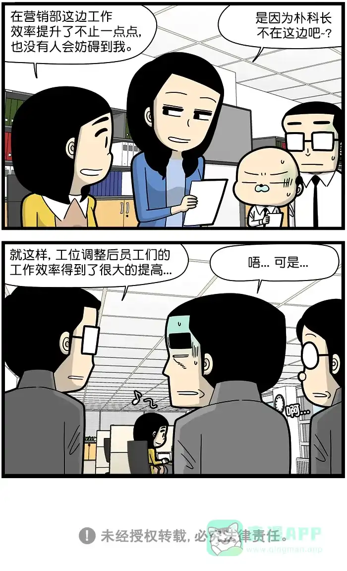 《高斯电子公司(今日宜加油)》[第1468话] 工位调整 第4页