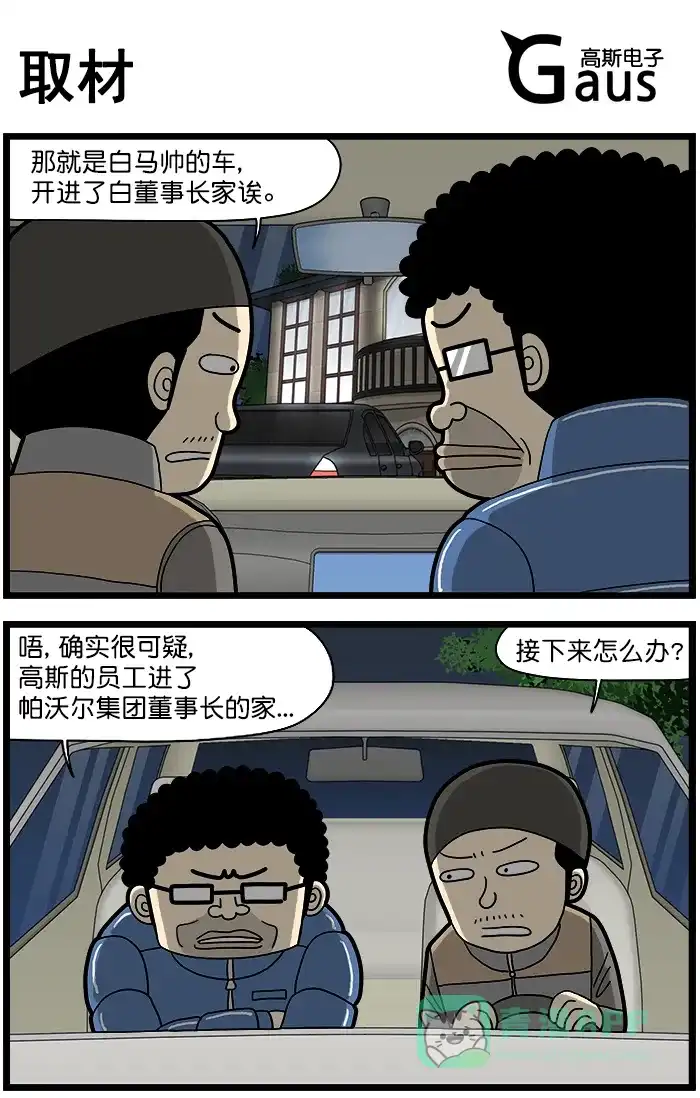 《高斯电子公司(今日宜加油)》[第1488话] 取材 第1页