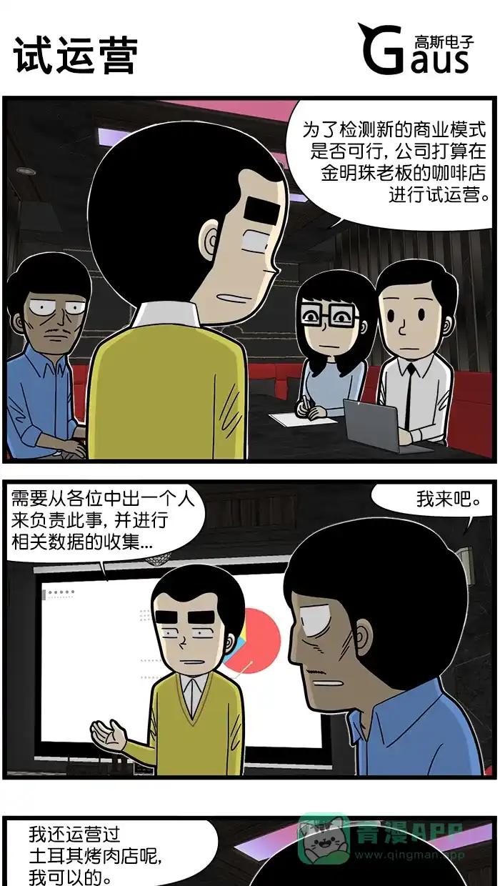 《高斯电子公司(今日宜加油)》[第1548话] 试运营 第1页
