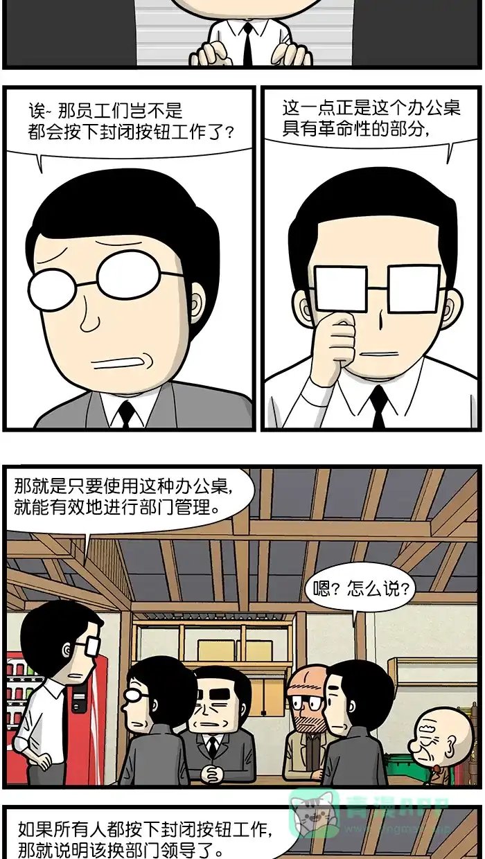 《高斯电子公司(今日宜加油)》[第1583话] 可变办公桌 第3页