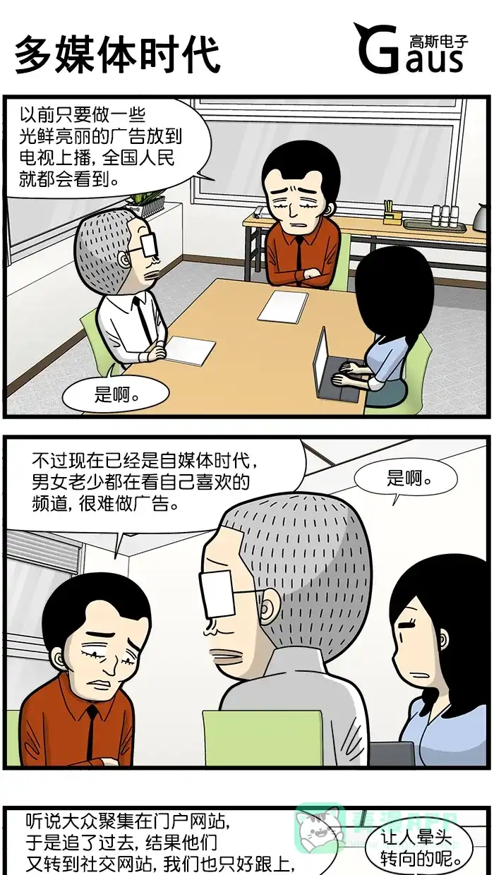《高斯电子公司(今日宜加油)》[第1665话] 多媒体时代 第1页