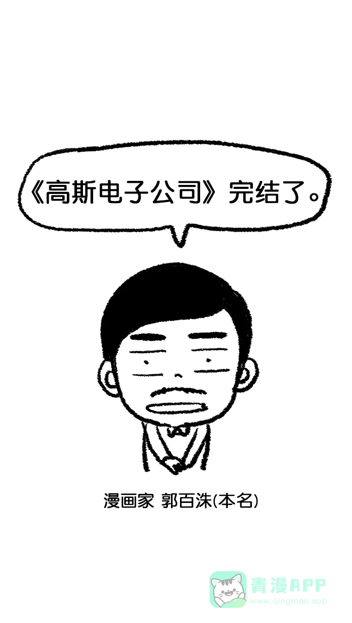 《高斯电子公司(今日宜加油)》后记+番外（10年后的高斯） 第1页