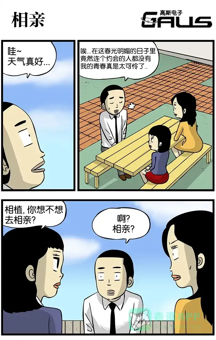《高斯电子公司(今日宜加油)》[第175话] 相亲 第1页