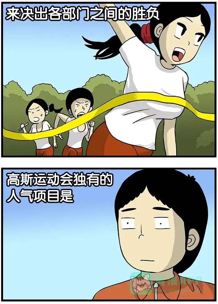 《高斯电子公司(今日宜加油)》[第204话] 运动会 第3页