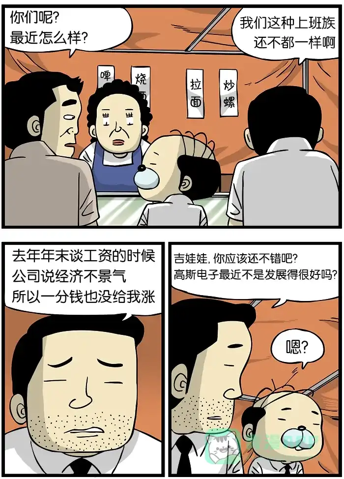 《高斯电子公司(今日宜加油)》[第215话] 工资协商 第2页