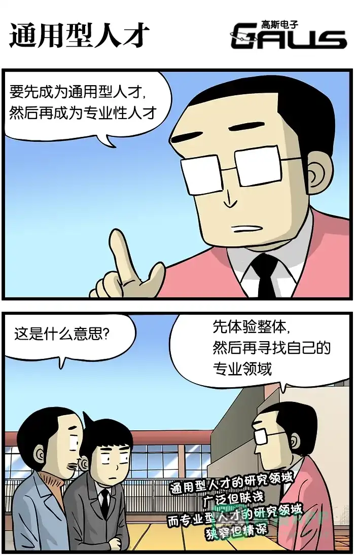 《高斯电子公司(今日宜加油)》[第280话] 通用型人才 第1页