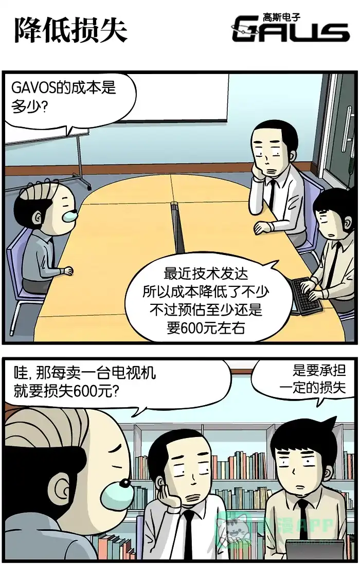 《高斯电子公司(今日宜加油)》[第305话] 降低损失 第1页
