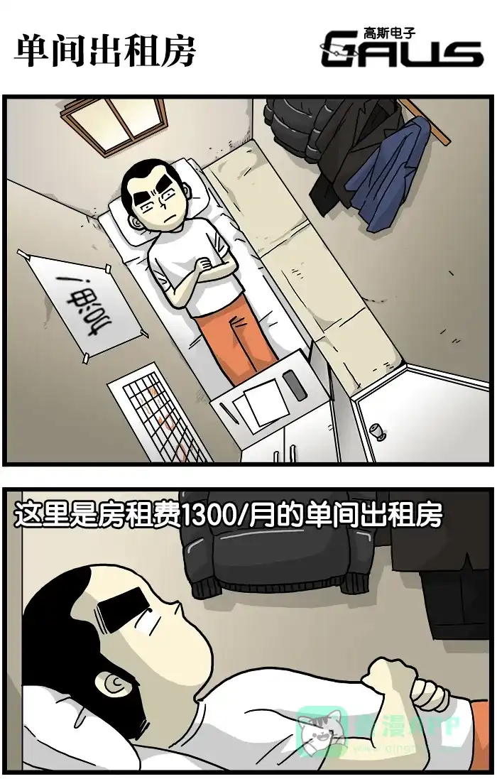 《高斯电子公司(今日宜加油)》[第360话] 单间出租房 第1页