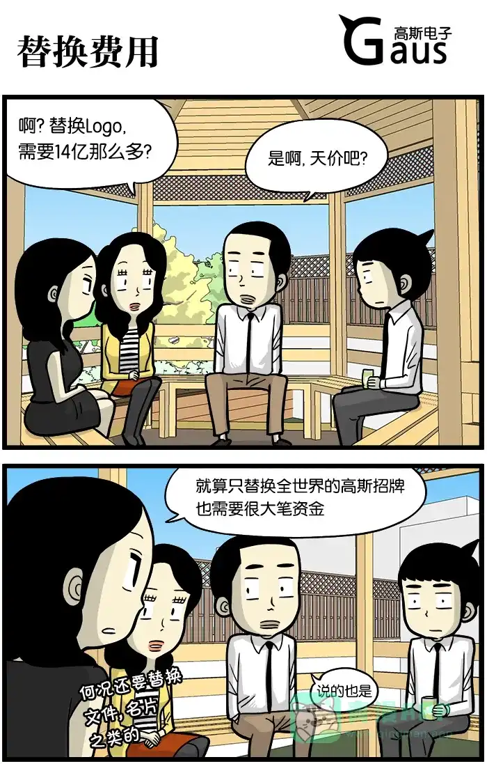 《高斯电子公司(今日宜加油)》[第383话] 替换费用 第1页