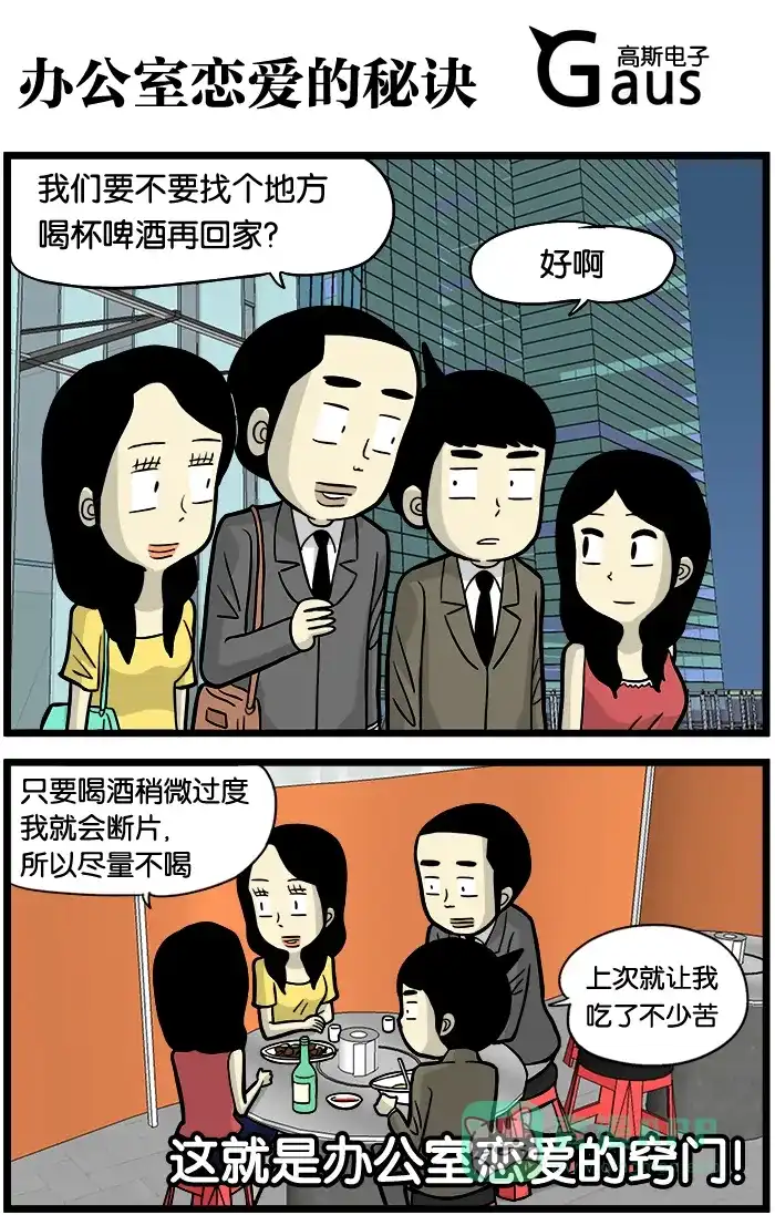 《高斯电子公司(今日宜加油)》[第396话] 办公室恋爱的秘诀 第1页