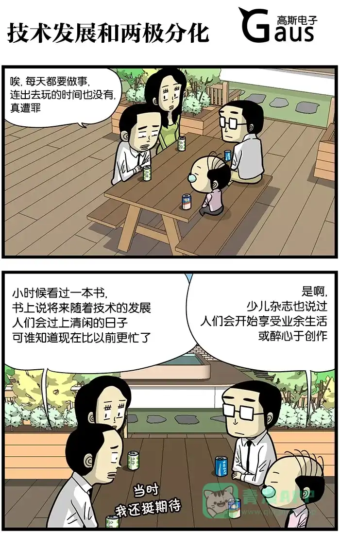 《高斯电子公司(今日宜加油)》[第446话] 技术发展和两极分化 第1页
