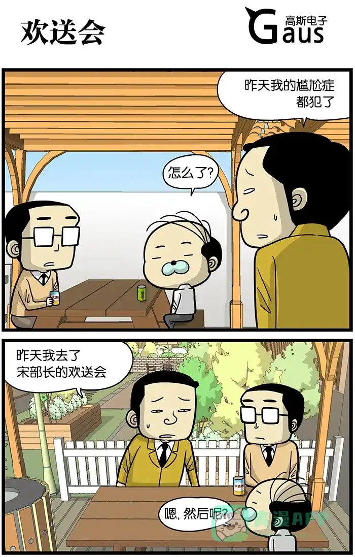 《高斯电子公司(今日宜加油)》[第470话] 欢送会 第1页