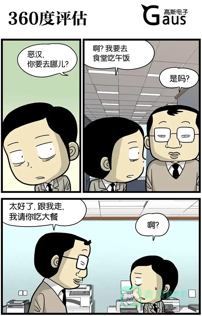 《高斯电子公司(今日宜加油)》[第487话] 360度评估 第1页