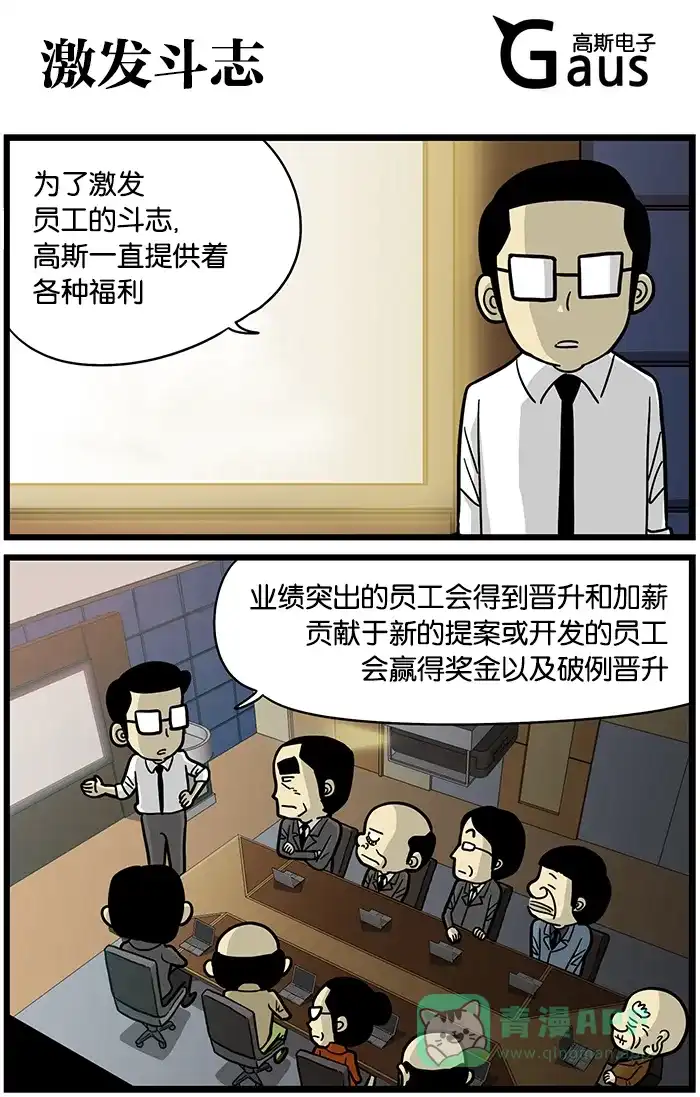 《高斯电子公司(今日宜加油)》[第489话] 激发斗志 第1页