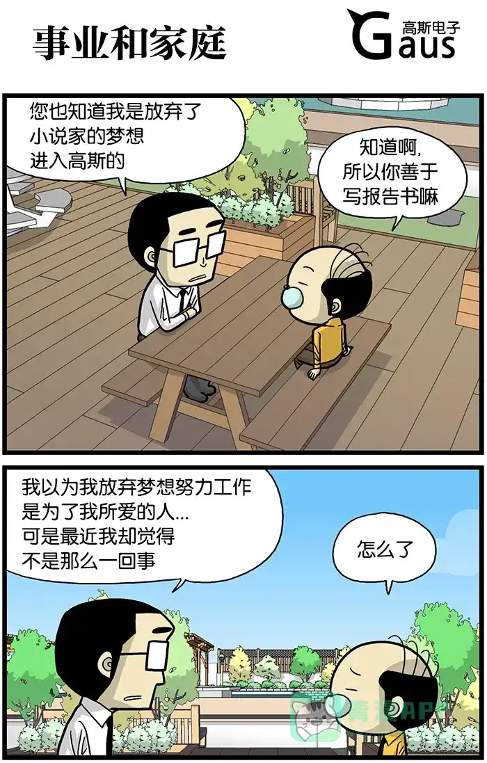 《高斯电子公司(今日宜加油)》[第526话] 事业和家庭 第1页