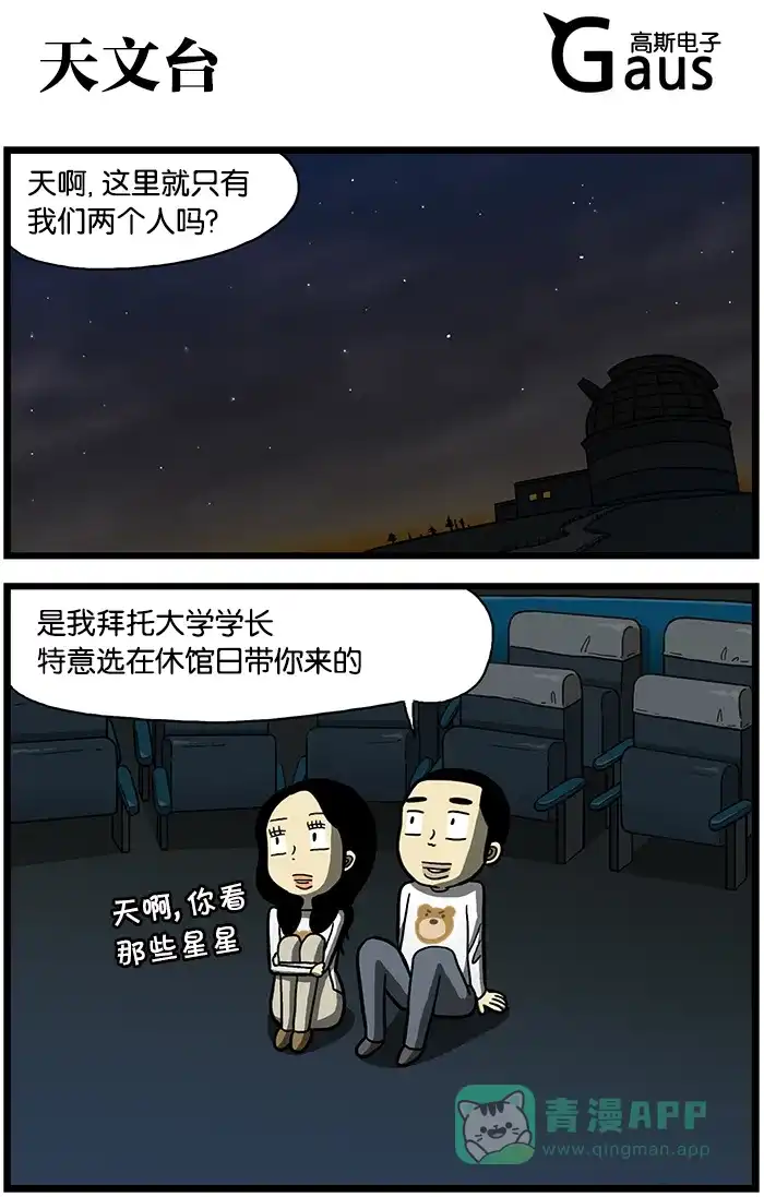 《高斯电子公司(今日宜加油)》[第528话] 天文台 第1页