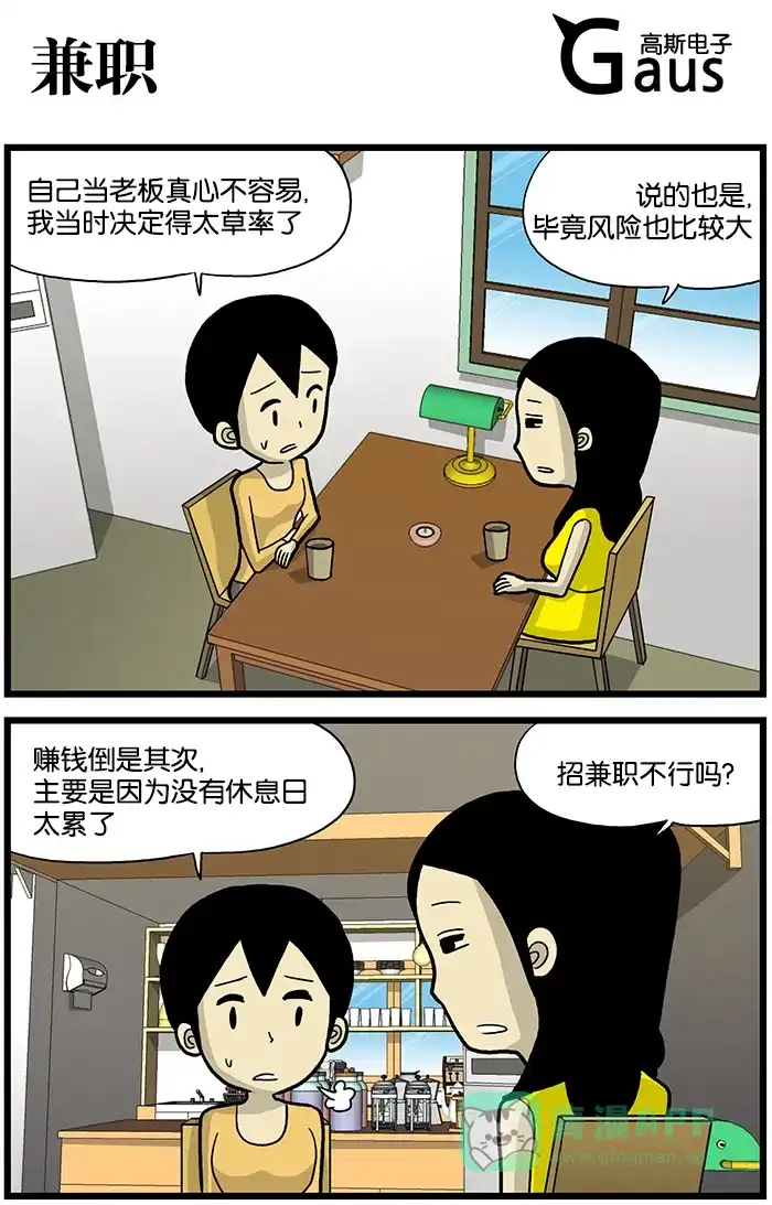 《高斯电子公司(今日宜加油)》[第561话] 兼职 第1页