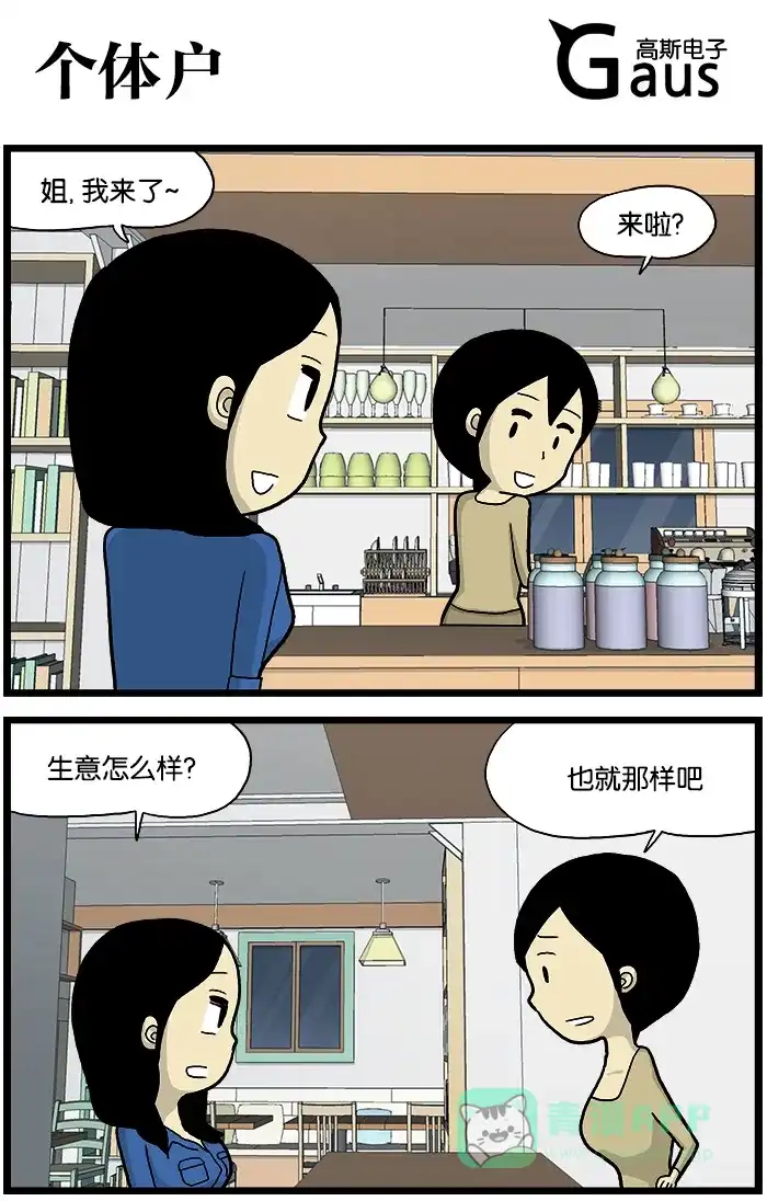 《高斯电子公司(今日宜加油)》[第566话] 个体户 第1页