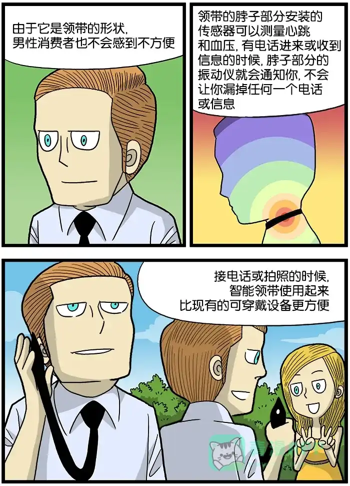 《高斯电子公司(今日宜加油)》[第567话] 智能领带 第3页