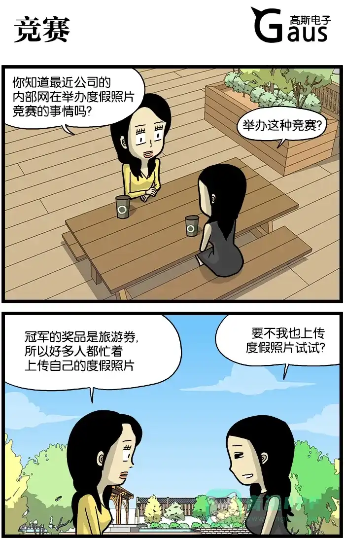 《高斯电子公司(今日宜加油)》[第593话] 竞赛 第1页