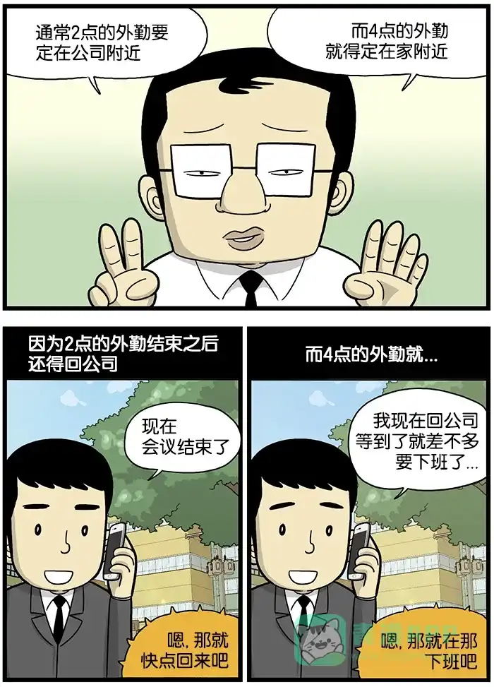 《高斯电子公司(今日宜加油)》[第617话] 外勤下班 第2页