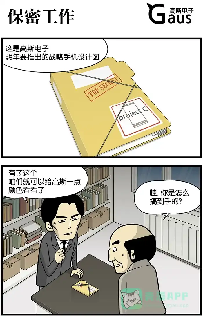 《高斯电子公司(今日宜加油)》[第621话] 保密工作 第1页