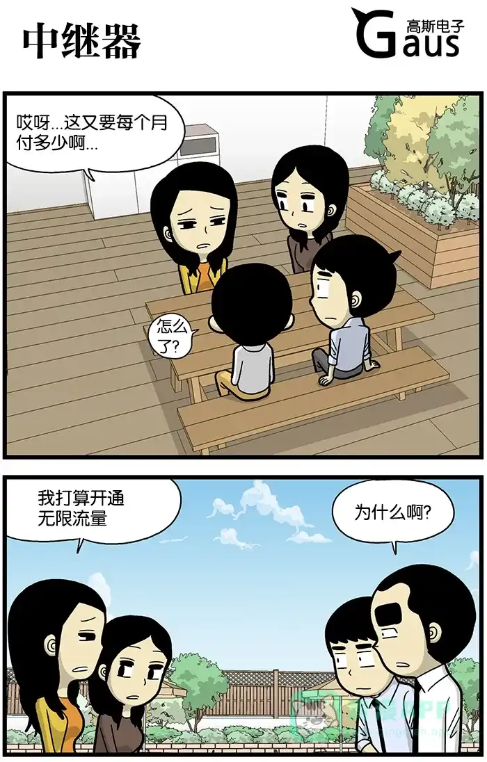《高斯电子公司(今日宜加油)》[第638话] 中继器 第1页