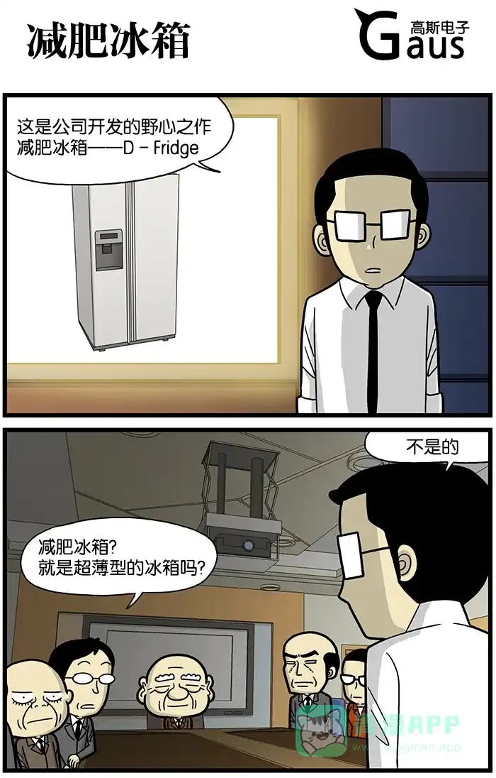 《高斯电子公司(今日宜加油)》[第654话] 减肥冰箱 第1页