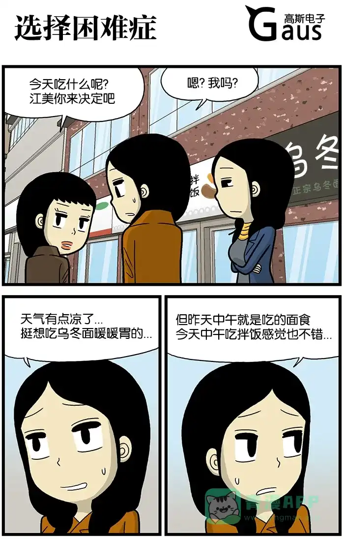 《高斯电子公司(今日宜加油)》[第665话] 选择困难症 第1页