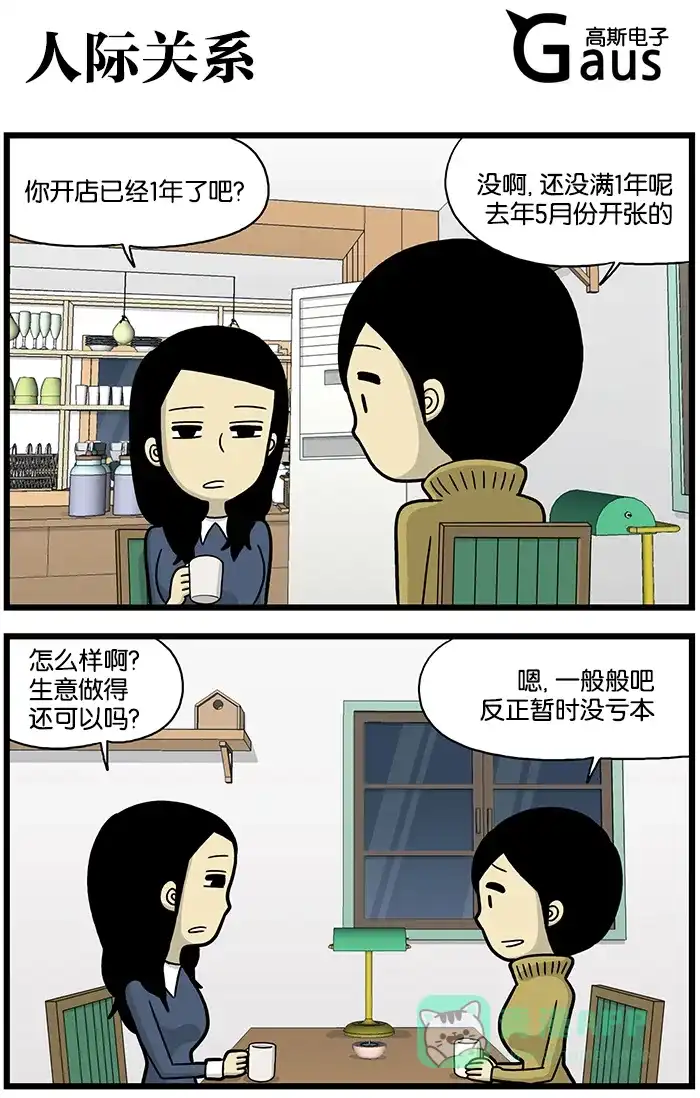 《高斯电子公司(今日宜加油)》[第679话] 人际关系 第1页