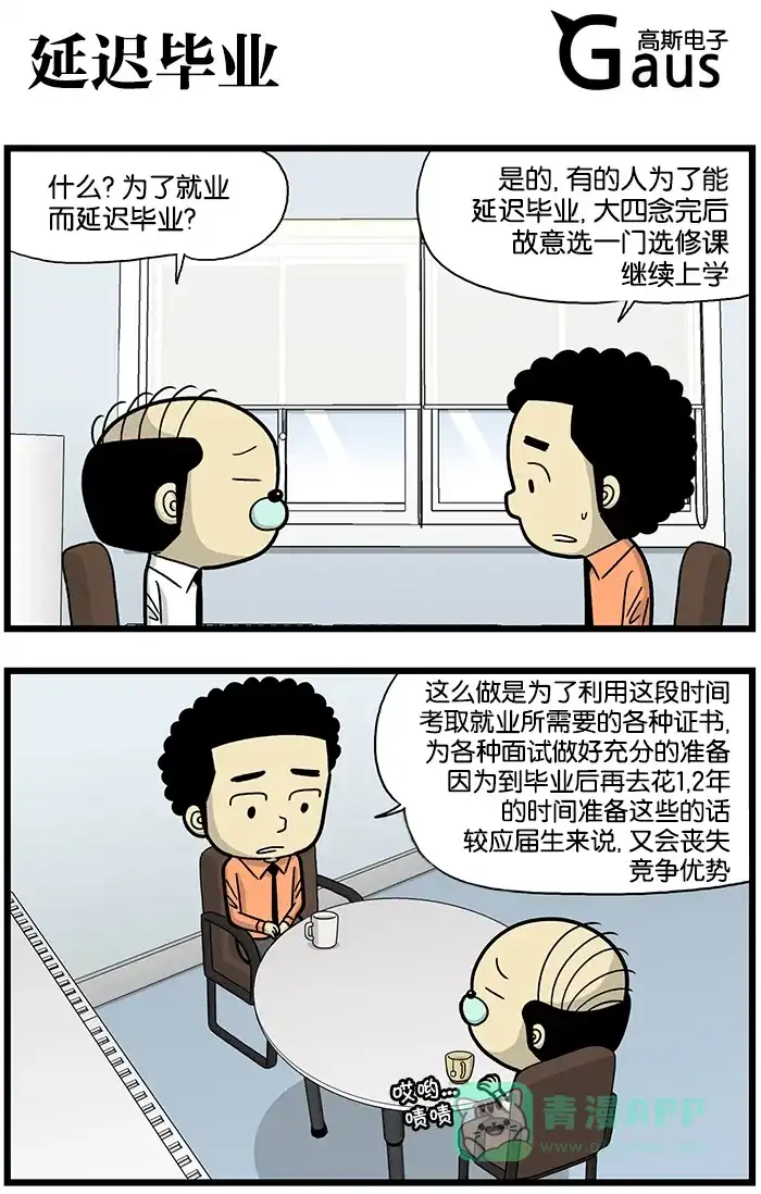 《高斯电子公司(今日宜加油)》[第681话] 延迟毕业 第1页