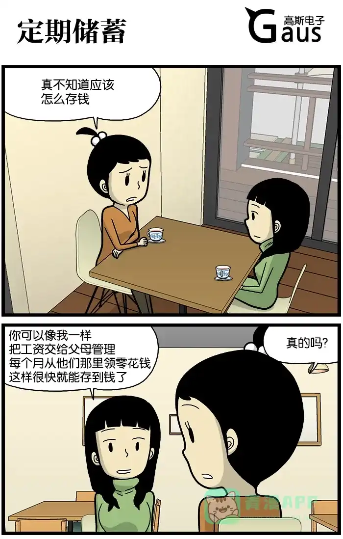 《高斯电子公司(今日宜加油)》[第684话] 定期储蓄 第1页