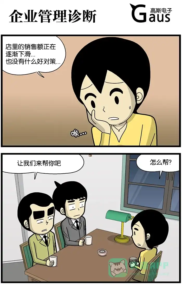 《高斯电子公司(今日宜加油)》[第697话] 企业管理诊断 第1页
