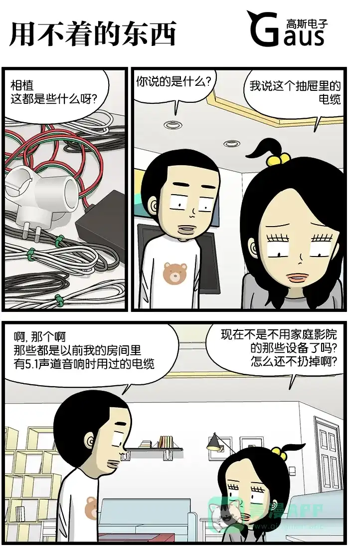 《高斯电子公司(今日宜加油)》[第707话] 用不着的东西 第1页