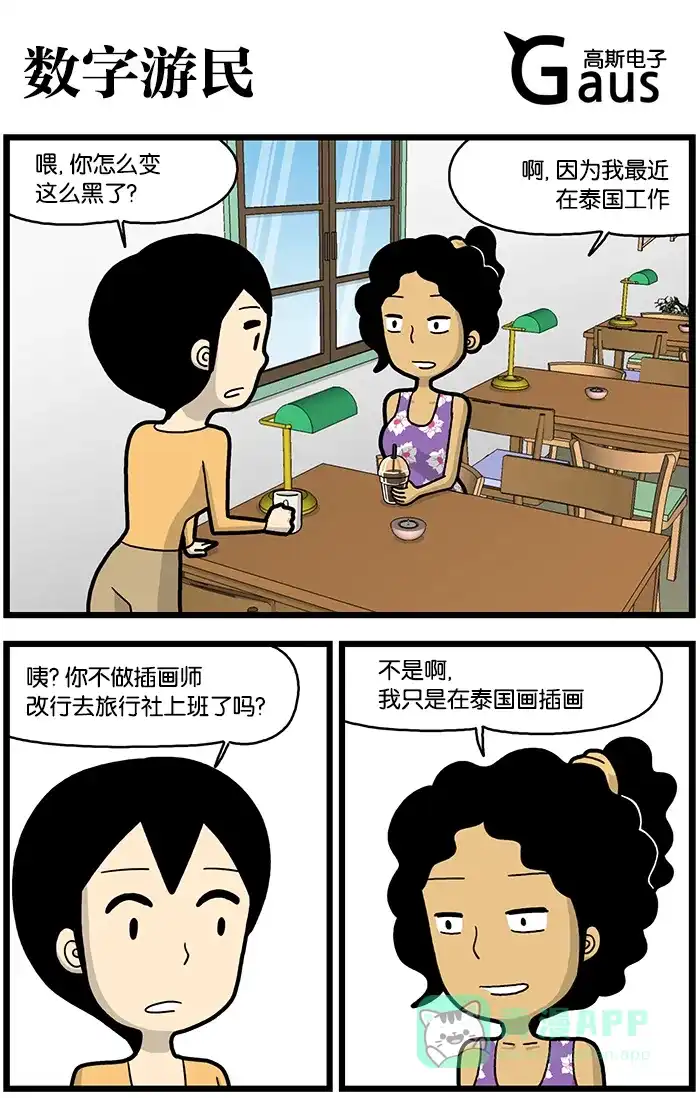 《高斯电子公司(今日宜加油)》[第759话] 数字游民 第1页