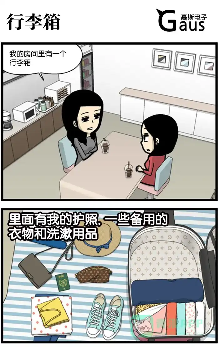 《高斯电子公司(今日宜加油)》[第773话] 行李箱 第1页