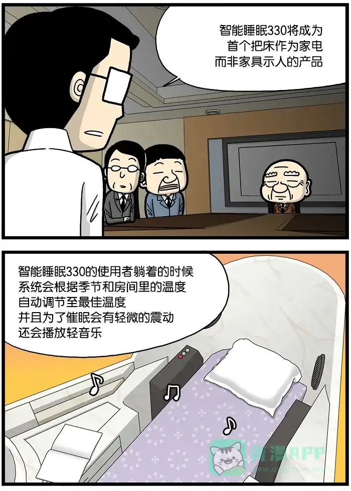 《高斯电子公司(今日宜加油)》[第814话] 智能睡眠330 第2页