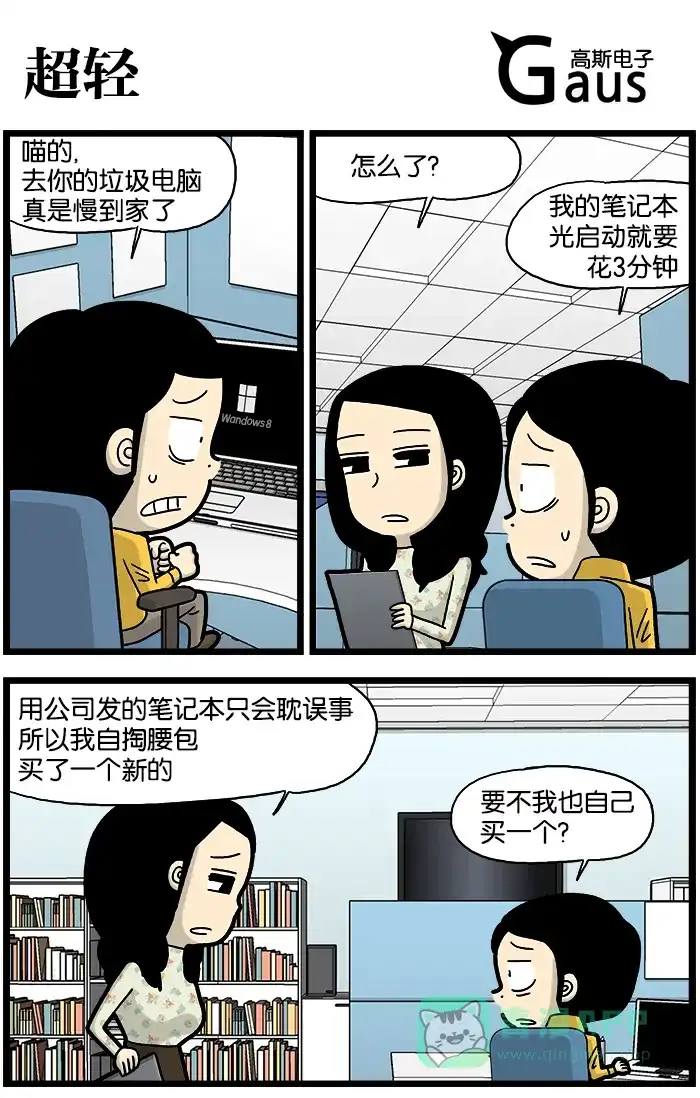 《高斯电子公司(今日宜加油)》[第873话] 超轻 第1页
