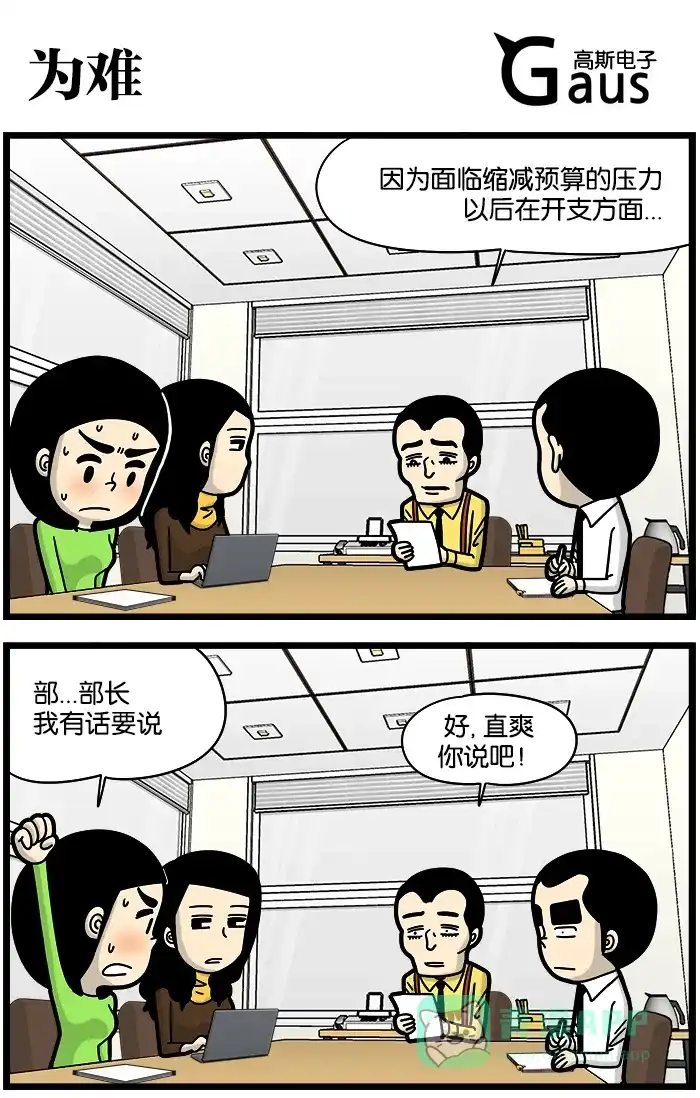 《高斯电子公司(今日宜加油)》[第877话] 为难 第1页