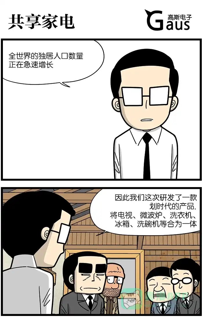 《高斯电子公司(今日宜加油)》[第900话] 共享家电 第1页