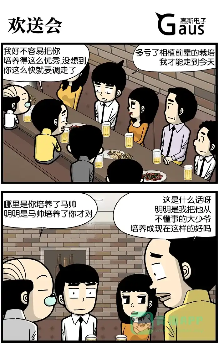《高斯电子公司(今日宜加油)》[第921话] 欢送会 第1页