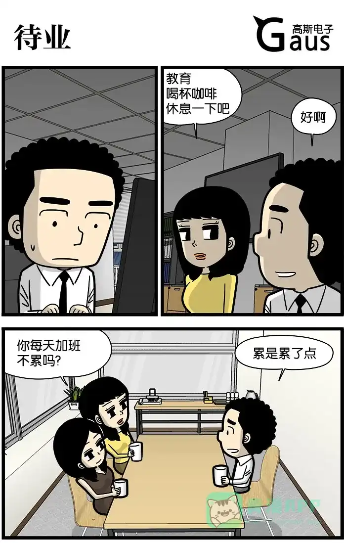《高斯电子公司(今日宜加油)》[第936话] 待业 第1页
