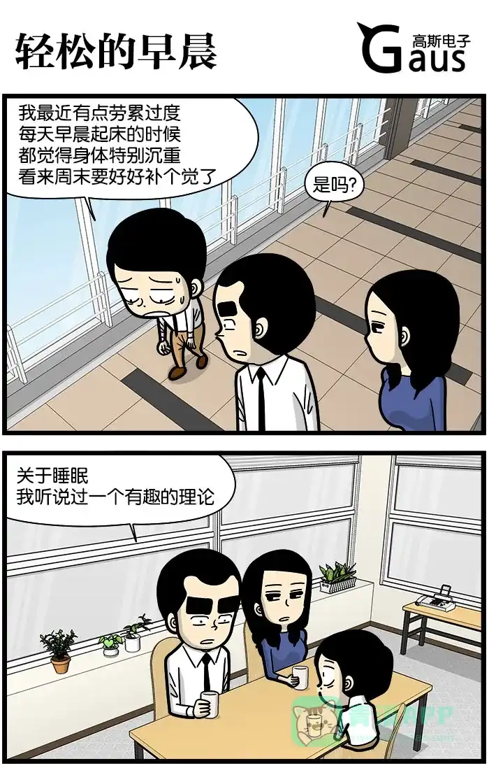 《高斯电子公司(今日宜加油)》[第939话] 轻松的早晨 第1页