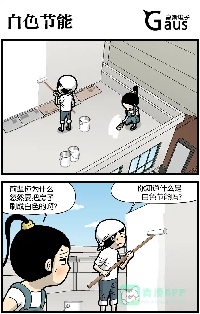 《高斯电子公司(今日宜加油)》[第963话] 白色节能 第1页