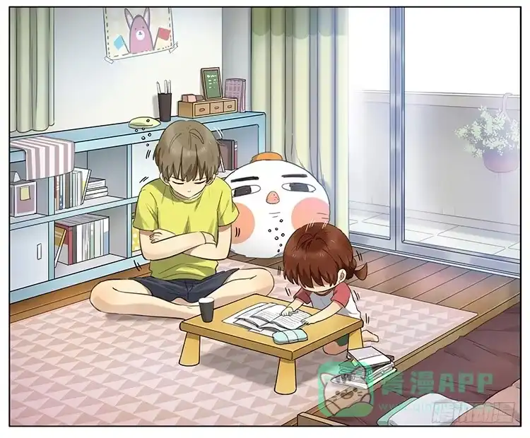《哥哥是大笨蛋》写作业 第16页