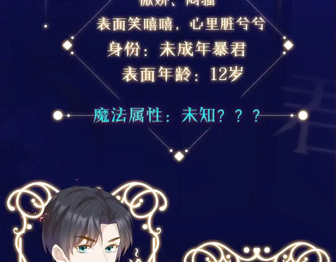 公主殿下满级回归 人物揭秘-傲娇暴君X可爱魔女 第9页