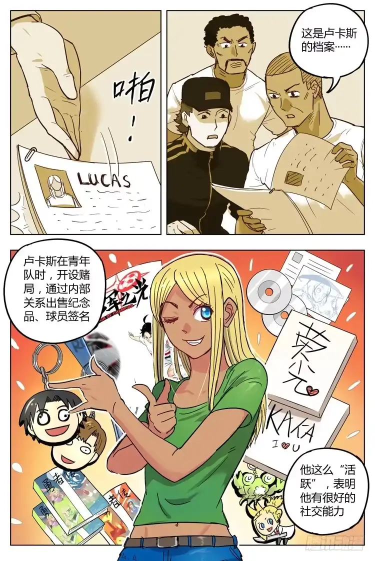 《冠军之光》Goal 102 ：足球是圆的 第9页