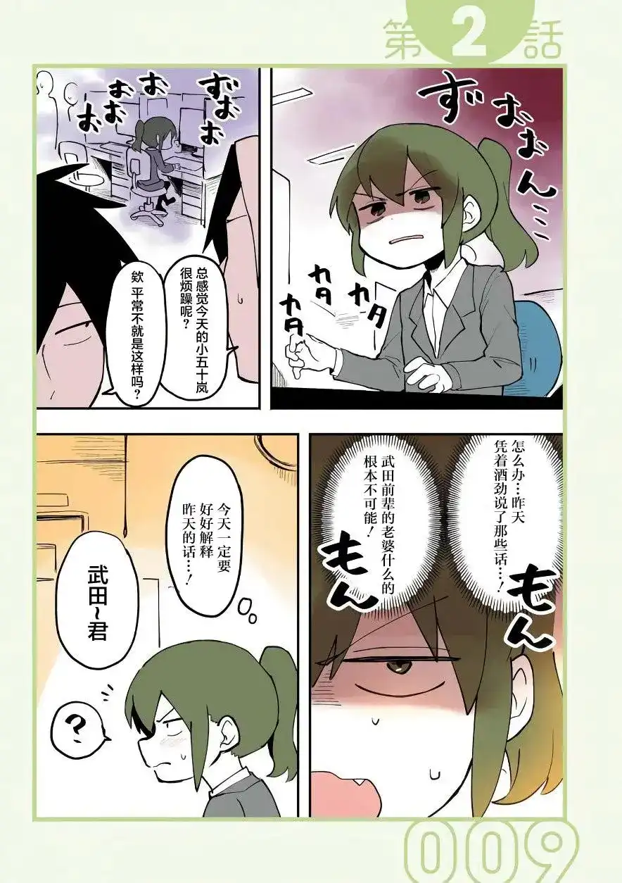 《关于前辈很烦人的事》单话 第02回 第1页
